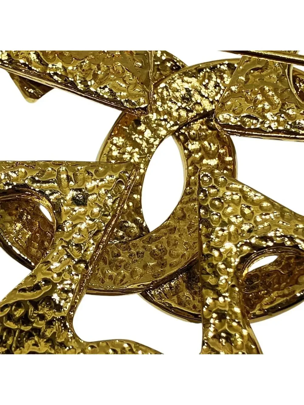Chanel Cc Logo Brooch Metal #343235C72B